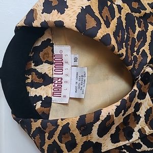 100% long sleeve silk blouse